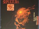Sepultura - Beneath The Remains on Orange & Yellow vinyl.