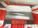 BRUCE SPRINGSTEEN - NEBRASKA UK LP  LYRIC INNER CBS 1982 NM