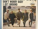 THE BEACH BOYS I GET AROUND ORIGINAL 1964 Pict Sleeve & 45 record Capitol 5174
