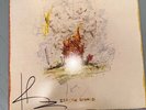 The House Is Burning by Isaiah Rashad Vinyl Signed Autograph Never Played NM