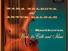 ZARA NELSOVA Beethoven Works Cello & Piano Balsam  UK LONDON 1957 BOX SET  NM