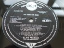 Elvis Presley HIS HAND IN MINE 1961 UK LP 1st 'Silver Spot  PLAYS EX++ HEAR