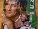 Rod Stewart SIGNED 2xLP Ultimate Hits GREEN/WHITE COLORED Vinyl Record   IN HAND