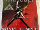 The Cult - Sonic Temple 30th Anniversary Vinyl 2XLP Hype Sticker Fire Woman New