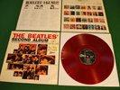 Beatles Second Album Japan LP 1.st press Mint 1964 red vinyl Odeon OR-7058