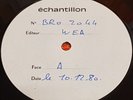 ANGEL WITCH - 1980 Bronze White Label Test Pressing Vinyl LP RARE NWOBHM MAIDEN