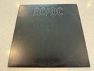 AC/DC BACK IN BLACK VINYL RECORD, EMBOSSED, ORIGINAL PRESSING