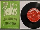 The Beatles she loves you 1963 Vg+/Ex- Norway 7