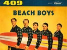 THE BEACH BOYS   SURFIN' SAFARI B/W 409   1962 45 AND PIC SLEEVE    BRIAN WILSON