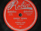 MORRIS  LANE: bobby's boogie / ghost town RED ROBIN Single 78 RPM