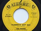 SABU MARTINEZ Flamenco Ain't Bad / Breakin' It In ALEGRE 45 LATIN JAZZ Descarga
