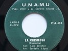 PAPO UFRET Y SU SEXTETO ALIANZA 76 La Chismosa U.N.A.M.U GUAGUANCO SALSA 45 RARE