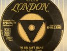 LITTLE RICHARD-THE GIRL CAN'T HELP IT/SHE'S GOT IT-ORG UK LONDON 45- GOLD TRI