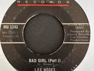 Lee Moses 1967 Southern Soul 45 on Musicor   Bad Girl   Hear