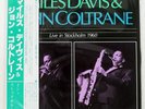 MILES DAVIS & JOHN COLTRANE LIVE IN STOCKHOLM 1960 DIW DIW25006 Japan VINYL 2LP