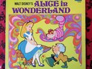 Alice In Wonderland Vinyl Soundtrack & Book Walt Disney's 1969 Purple Vrs Disney