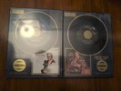 ELVIS PRESLEY Platinum Records Framed Teddy Bear & Love Me Tender