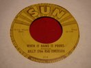 Billy The Kid Emerson SUN 214 When It Rains It Pours Move Baby 7