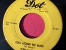WALLY MERCER - Rock Around the Clock - 45 rpm - Dot 1099