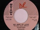 Northern Soul 45 SATINTONES My Kind Of Love MOTOWN VG+ HEAR b