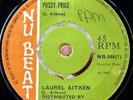 RARE Aggro Skinhead Reggae UK 45 LAUREL AITKEN Pussy Price NU BEAT VG++* PAMA
