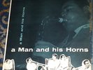 A MAN AND HIS HORNS / ANTHONY ORTEGA 1956 HERALD MONO LP 0101 *DJ COPY* VG+/VG+