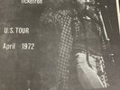 Jethro Tull Live Vinyl LP Record Ticketron U.S. Tour April 1972