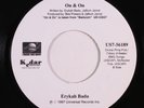 R&B Hip Hop 45 ERYKAH BADU On & On UNIVERSAL/KEDAR NM with jukebox tag b