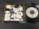 INXS: Don't Change / Long In The Tooth 45 with Picture Sleeve - Atco