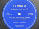 S.S. KRESGE CO. K-Mart Background Music No. 209 Muzak Style Mono VC 1258 LP