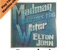 Elton John - Madman Across The Water - vinyl LP 1986 VG+ / VG+