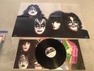 KISS - Dynasty - Gold stamp promo VINYL - w/poster Nice Condition