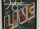 FRAMED SIGNED Foghat LP Live Rod Price-Craig Macgregor-Rod Price-Bill Davis