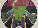 Queensryche LP The Warning EMI SIGNED PIC DISC Michael, Eddie, Scott, Geoff EX