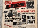 Guns N Roses Lies Nude Uncensored Inner Sleeve First Press GNR Vinyl LP 1988 VG+