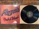 POISON Flesh & Blood CLUB EDITION VINYL LP columbia house RARE and OOP
