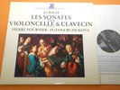 Fournier Ruzickova Bach Cello Sonatas BWV 1027-29 French Erato Stereo 70s NM