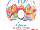 QUEEN - Bohemian Rhapsody / Sweet Lady - rare orig TURKEY Turkish ps 45