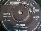 THE BEATLES  MICHELLE / YOU WON'T SEE ME  INDIA   PARLOPHONE 45-DPE.187