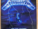 METALLICA - Ride The Lightning VINYL LP 1984 Music For Nations MFN27 JF1