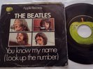 CANADA  Ex to NM- THE BEATLES Let it Be/You Know my Name 1970 PS APPLE 2764 45
