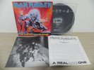 Iron Maiden - A Real Live One 1993 KOREA Vinyl LP W/Insert / CLEAN COPY