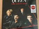 Queen Greatest Hits Double Vinyl Record LP Ruby Blend Colored Limited Edition