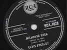 CLASSIC 1957 UK No. 1 ELVIS PRESLEY 78 JAILHOUSE ROCK / TREAT ME NICE RCA 1028 E