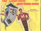 RARE DISNEY MOVIE PICTURE SLEEVE+45-(COMPUTER WORE TENNIS SHOES)-ANNETTE-PS-PIC