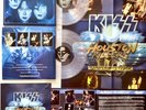 KISS 2LP HOUSTON KILLERS USA 1983 LIMITED CLEAR VINYL INCLUDING POSTER & BOOKLET