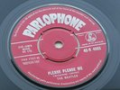 THE BEATLES 1963 UK 45  PLEASE PLEASE ME   RED PARLOPHONE 45-R 4983