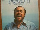 Luciano Pavarotti - O Sole Mio vinyl LP, 1979, lyric sheet - signed - SHIPS FREE