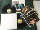 ‘68 BEATLES “White Album” LA press stereo Pics & Poster Raised Lettering No #