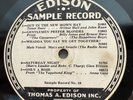 Edison Sample Diamond Disc Record  nr 10